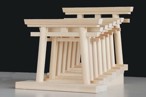 o. establish torii ..~ beautiful ..~ household Shinto shrine ritual article god . torii Gifu . atelier making 