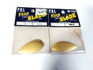 【新品!!】TIEMCO PDL Fine BLADE FB ＃3.5-01 ２個セット