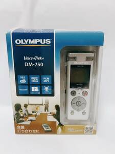 OLYMPUS ICレコーダー VoiceTrek DM-750 DM-750 SLV 内蔵メモリー4GB MicroSD(議事録、会議録音、証拠録音、取材、インタビュー、録音) 