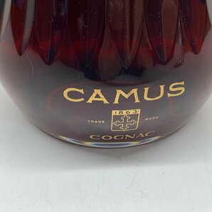 【未開栓】 CAMUS カミュ 1863 クリスタル デキャンタ バカラ コニャック ブランデー 洋酒 古酒 替え栓の画像2