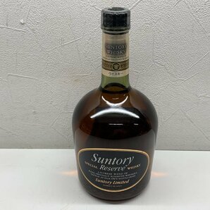 【未開栓】SUNTORY SPECIAL RESERVE WHISKY 750ml 43％ サントリースペシャルリザーブウイスキー 古酒の画像1