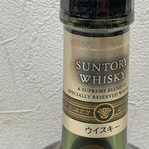【未開栓】SUNTORY SPECIAL RESERVE WHISKY 750ml 43％ サントリースペシャルリザーブウイスキー 古酒の画像5