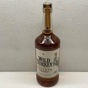 【未開栓】WILD TURKEY ワイルドターキー バーボン スタンダード 40.5度 1000ml  古酒の画像1