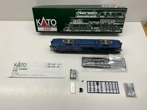KATO EF58 鉄道模型 電気機関車 HOゲージ 1-301 大窓 ブルー 箱付