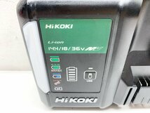 ①（美品）HiKOKI ハイコーキ USB 急速充電器 UC18YDL2 マルチボルト　18v 14.4v_画像2