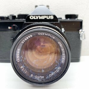 【シャッターOK】OLYMPUS オリンパス OM-1/1.4 50mm 一眼レフフィルムカメラ マニュアルフォーカスの画像3