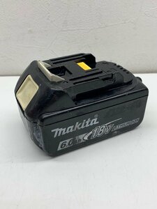 【動作確認OK】純正品 makita マキタ 充電池 18V 6.0Ah BL1860B リチウムイオン バッテリー