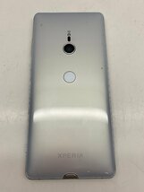 Softbank android SONY ソニー Xperia XZ3 801SO 64GB ホワイトシルバー スマホ 本体 利用制限〇 初期化済み 画面ヒビ割れあり_画像3