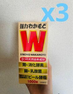 3個セット】わかもと 強力わかもと1000錠【送料無料】