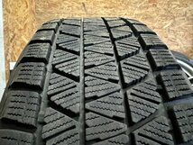 良品 PORSCHE マカン ターボ 純正 19インチ 8.5J 9J +21 235/55R19 255/50R19 BRIDGESTONE DM-V3 スタッドレス タイヤホイール 4本セット K_画像8