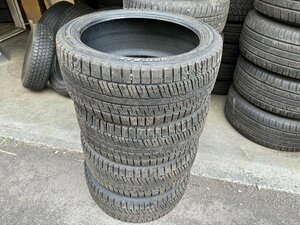 ほぼ未使用 225/40R18 GRIPMAX GRIPICEX ホワイトレター 2022年製 バリ山 イボ付き スタッドレスタイヤ 4本セット K