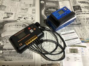 ソーラーパネルコントローラ 12V 24V 10A 20A サブバッテリー アイソレータ代わりに！