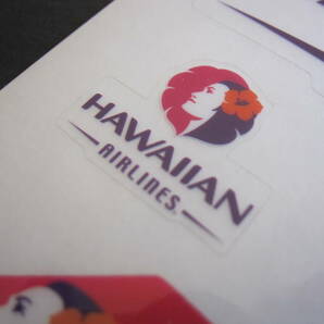 ハワイアン航空■HAWAIIAN AIRLINES■ハワイの空へ、ハワイの翼で。■ステッカーの画像3