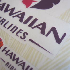 ハワイアン航空■HAWAIIAN AIRLINES■ハワイの空へ、ハワイの翼で。■ステッカーの画像4