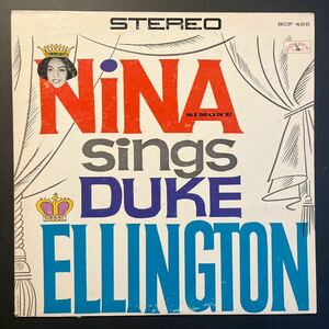 米colpix【US青stereo初期盤】★ Nina Simone Sings Duke Ellington ★ ニーナ・シモン