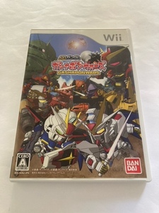 Wiiソフト　SDガンダム ガシャポンウォーズ　中古