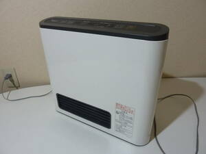  Tokyo gas TOKYO GAS GFH-2402S-W5/NR-C320FH-WHno-litsu gas fan heater stove city gas 2013 year made super-discount down 1 jpy start 