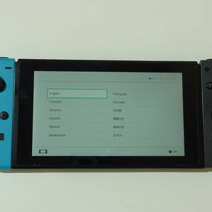 任天堂 Nintendo Switch HAC-001 ニンテンドー スイッチ ゲーム機 中古 ジャンク品扱い 初期化済み 激安 爆安 1円スタートの画像1