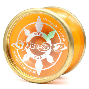 yo-yo- jam Spee da- double O-ring specification orange g Ritter /yo-yo-YoYoJam SPeeDer W-Oring OrangeGlitter HiroyukiSuzuki