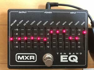 MXR　TEN　BAND　EQ　10バンドイコライザー　18V仕様