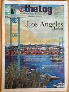 【希少】英字新聞The Log Los Angeles Harbor全40ページ・ロサンゼルスの地方新聞