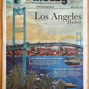 【希少】英字新聞The Log Los Angeles Harbor全40ページ・ロサンゼルスの地方新聞