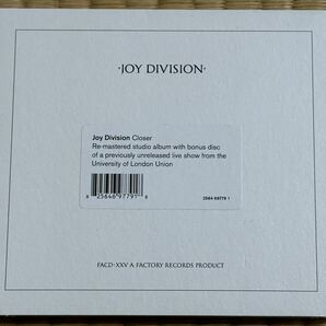 JOY DIVISION ジョイ・ディヴィジョン Closer 2CD / NEW ORDER ニュー・オーダー の画像2