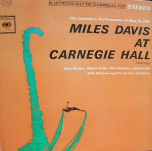 【オリジナル極美品NM】MILES DAVIS / At Carnegie Hall (6EYE,Hank Mobley,Paul Chambers,Wynton Kelly,Columbia)