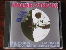 VLADIMIR ESTRAGON『Three Quarks For Muster Mark』CD　ALFRED 23HARTH　F. M. EINHEIT　ULRIKE HAAGE　PHIL MINTON_画像1