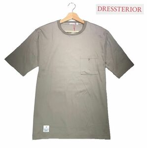 ◆F5 新品 DRESSTERIOR ドレステリア 半袖Tシャツ 【M】 クルーネック　接触冷感　抗菌防臭　消臭