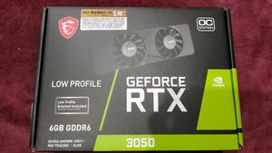 MSI RTX3050 LP 6GB OC 【ロープロファイル】