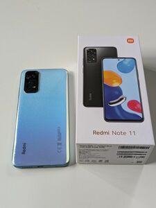 Redmi Note 11 6.43インチ メモリー4GB ストレージ64GB スターブルー SIMフリー