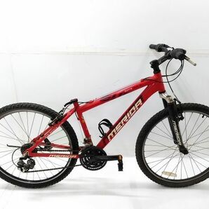 □MERIDA メリダ MATTS SUB 10 マウンテンバイク MTB サイズ41cm 26インチ 3×7 21段ギア A-3-28-2※□の画像2