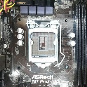 ♪ジャンク ドスパラ Diginnos GALLERIA ゲーミング PC ケース マザーボード(ASROCK Z87 Pro3)/電源付き CPU/メモリ/HDD無 E040503B@140♪の画像8