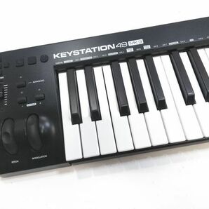 ◇美品 M-AUDIO KEYSTATION49 MK3 MIDIキーボード コントローラー 49鍵盤 電子ピアノ DTM 0426E18J @140 ◇の画像3