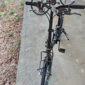 (引き取り限定) ジャンク品 20インチ折り畳み自転車 Panasonic の画像2