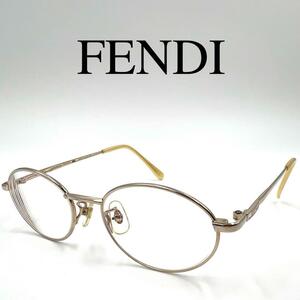 FENDI フェンディ メガネ 眼鏡 度入り FE-5019 オーバル フルリム