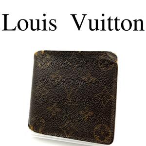 Louis Vuitton ルイヴィトン 折り財布 総柄 ワンポイントロゴ