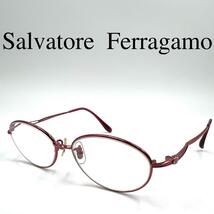 Salvatore Ferragamo フェラガモ メガネ 度入り ケース付き_画像1