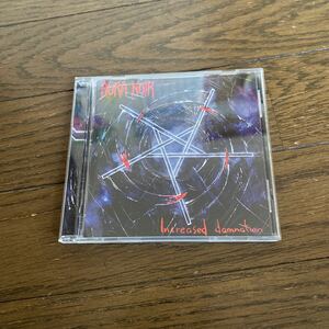 デッドストック　倉庫保管品　CD 輸入盤　AURA NOIR Increased Damnation hhr029 unholy thrash metal