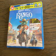 未開封品　デッドストック　倉庫保管品　Blu-ray DVD ランゴ　JOHNNY DEPP IS RANGO おしゃべりカメレオンの不思議な冒険　PPCB120142_画像2