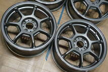 J109【希少】AVANGRADE TYPE SPORTS 062 ☆ PCD100 7J+38 シビック ロードスター_画像3