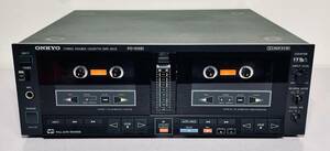 オンキヨー ONKYO PC-W351ステレオダブルカセットテ★プデッキ+オーディオ機器DOLBY★★Onkyo PC-W351 Stereo Double Cassette Tape Deck