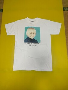 USA製　nirvana サイズL カート・コバーン　バンドTシャツ ニルヴァーナ　グランジ　サウンドガーデン　