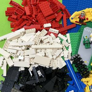 LEGO まとめて 街シリーズ お城シリーズ 騎士の休憩所 城壁 看板 ミニフィグ ボート ジャンク品の画像4