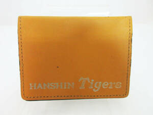 N8522[ чехол для проездного билета ]HANSHIN Tigers Hanshin Tigers * чехол для пропуска футляр для карточек модные аксессуары декортивный элемент аксессуары * б/у *