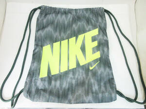 N8768【ジムサック】NIKE ナイキ★ナップサック バッグ★中古★良品★