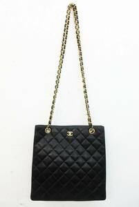 MA1477【シャネル】ショルダーバッグ トートバッグ★マトラッセ★CHANEL★チェーン 着脱可能★ギャランティカード付★中古★