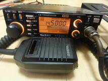 【中古 50W機】YAESU ヤエス 144Mhzモービル機 FT-212H ハイパワー50W　マイク、ブラケット付_画像4