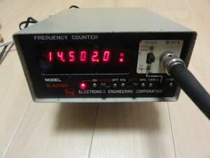 【中古】ELECTRONICS ENGINEERING 周波数カウンター C-401BS FREQUENCY COUNTER